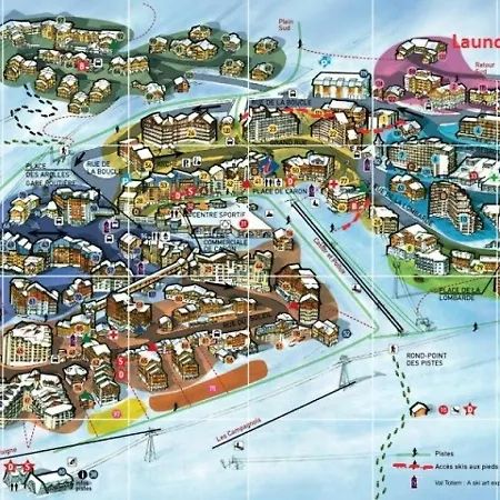 Schuss - Location: Pour 5 Personnes Dans Un Quartier Calme Mae-9036 Appartement Val Thorens